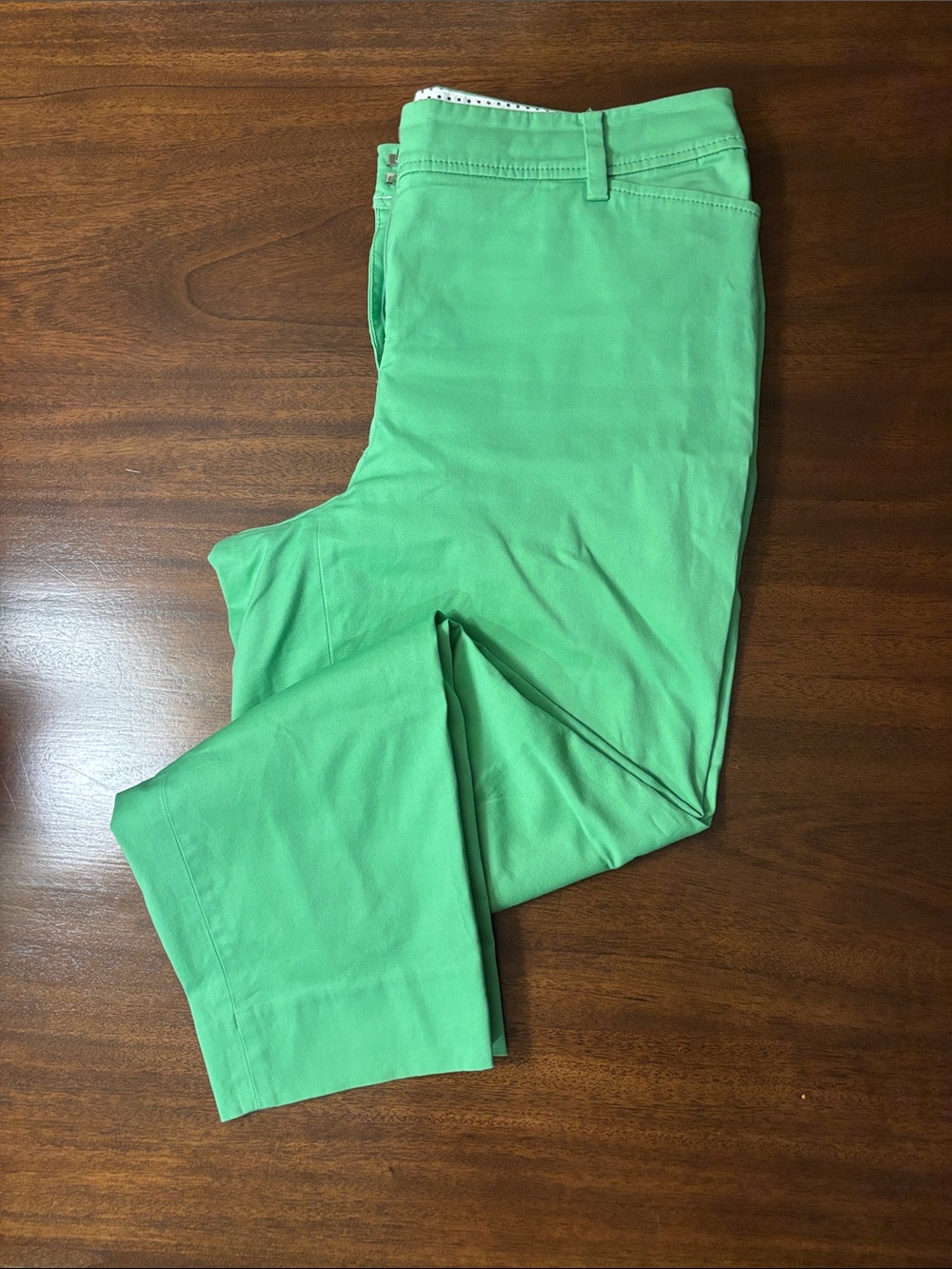 Talbots Bright Green Chino Pants